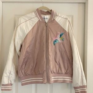 Gap Floral Embroidery Souvenir Jacket